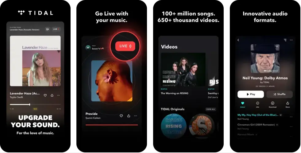 Tidal Music Straming App